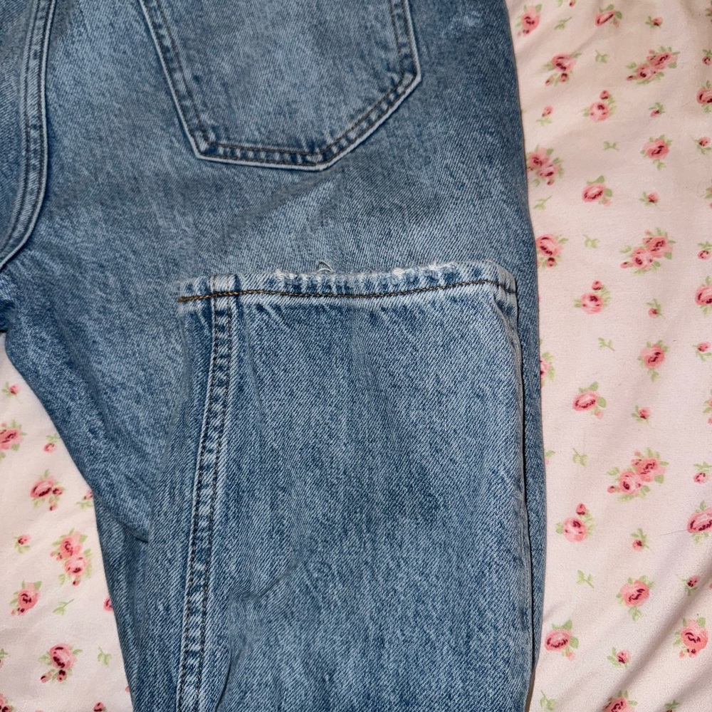 Denim Forum Light Blue High-Rise Jeans